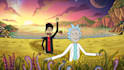 make rick and morty style portraits