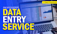 do typing , copy paste and any data entry work