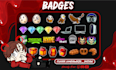 create custom sub badges twitch or sticker