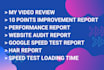 test your website and give a professional review