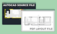 redraw 2d architectural plans from pdf to cad