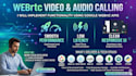 do seamless video and audio calls with webrtc jitsi and  mediasoup