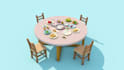 create low poly 3d models for games, web, or animation