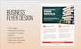 design business flyer, one pager, executive summary