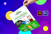 design professional flyer, brochure, poster, card