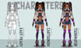 design and create cartoon and mascot characters