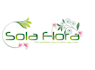 make a feminine watercolor floral logo design