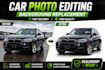 edit car photos for dealerships, background removal, enhancement