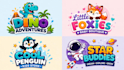 do cute baby kid logo