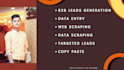 do data entry, internet research, market research