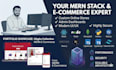build professional mern stack e commerce website or web app