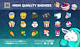 make emotes, badges and animations for you