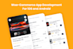 create a mobile app for your ecommerce, woo commerce store