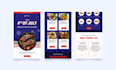 design professional email newsletter for klaviyo hubspot