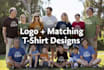 design a custom family reunion logo and event tshirt