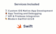 develop a professional ios mobile app in swift and swiftui