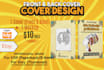 book cover or KDP book cover design