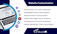 redesign, customize, or migrate your existing wordpress website