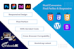 build pixel perfect HTML and wordpress websites from PSD, figma