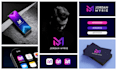 design a luxury monogram logo and personal branding kit