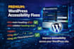 audit and fix website accessibility using ada and wcag best practices