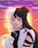 draw characters in a painted anime style
