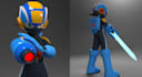 do 3d hi poly and low poly character modelling