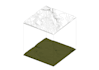 create a 2d landscape representation and 3d terrain model