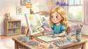 draw watercolor childrens illustration for self publishing