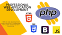 develop responsive websites using core PHP, HTML, CSS, bootstrap 5