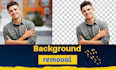 professional background removal, photo editing in photoshop