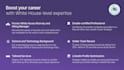 write and design your resume and cover letter and optimize your linkedin profile