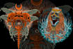create incredible horror, brutal, gore and dark art vibes