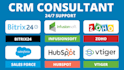 setup zoho crm,zoho one,hubspot, bitrix24,bitrix,crm
