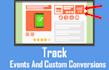 install facebook pixel,  set up events and custom conversions tracking