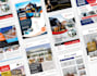 design flyer for business, real estate, gym, corporate, cleaning, medical, tax