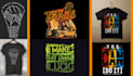 design unique and custom t shirt graphics