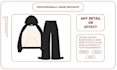 design streetwear clothing mockups and tech packs for you
