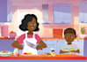 illustrate children story book  illustrations
