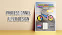 make a 3 professionnel flyer design