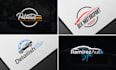 do automotive car wash and auto detailing logo