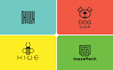 design creative modern minimalist logo for brand identity