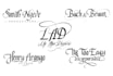 write your logo or name with hand drawn calligraphy