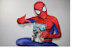 say whatever you want as spider man