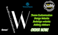 do wordpress theme customization and design website