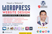 design and redesign responsive wordpress website, blog or website development