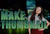 design eye catching  youtube thumbnail in 3 hours