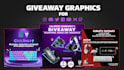 design giveaway graphics and social media video
