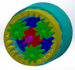 do machine design, gears, sprocket and 3d model in solidworks and autocad
