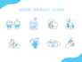 design awesome hand drawn icons